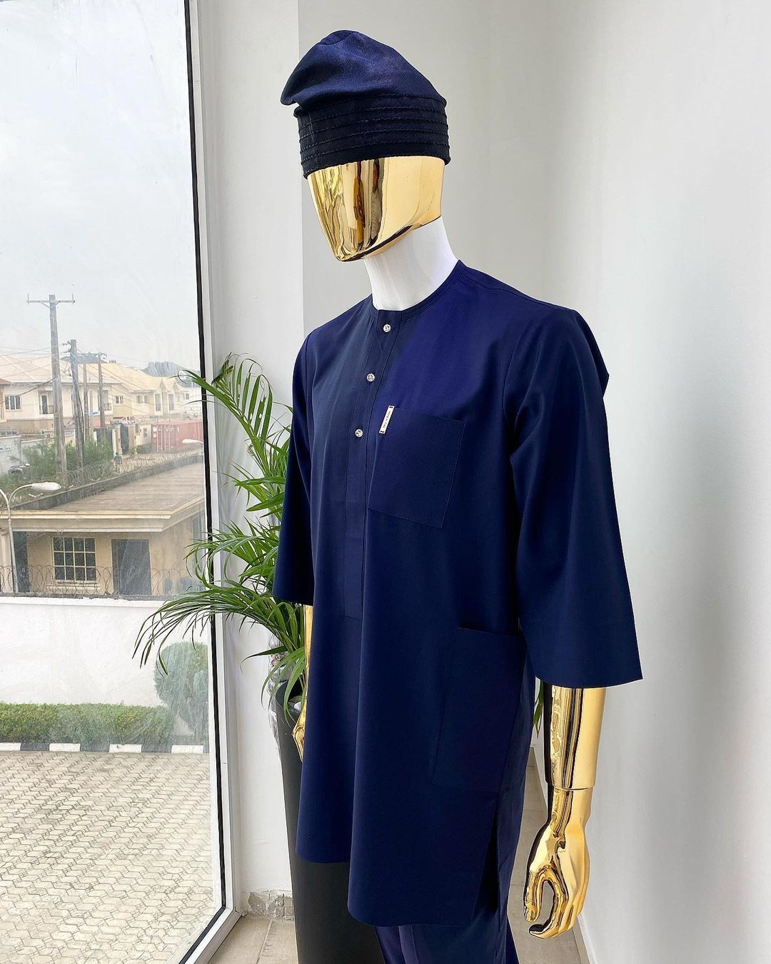 Navy Blue Senator Wear (Two-Piece)